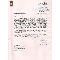 Thumbnail for LETTER FROM GOVT …