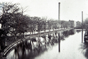 Thumbnail for Tree-lined canal and …