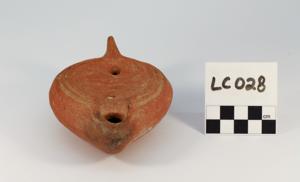 Thumbnail for Terracotta oil lamp …