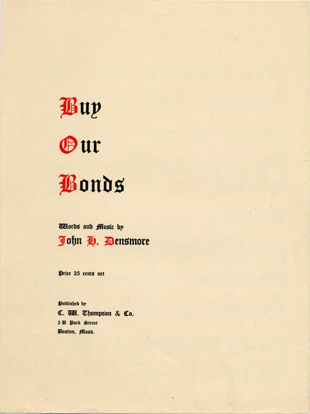 Thumbnail for Buy our bonds