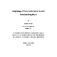 Thumbnail for Morphological Characterization of …