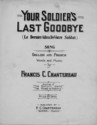 Thumbnail for Your soldier's last …