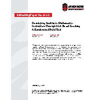 Thumbnail for Developing Ambitious Mathematics …