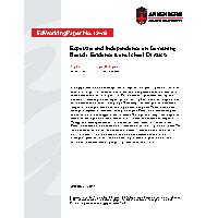 Thumbnail for Expertise and Independence …