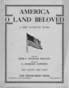 Thumbnail for America, O land …
