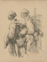 Thumbnail for Two soldiers walking …