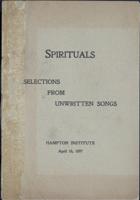 Thumbnail for Spirituals. Selections from …