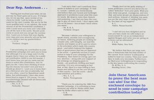 Thumbnail for Anderson for President …