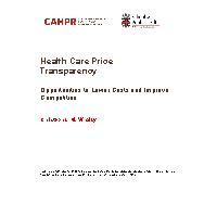 Thumbnail for Health Care Price …
