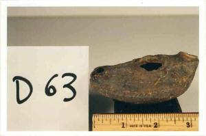 Thumbnail for Terracotta oil lamp …