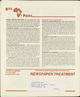 Thumbnail for Africa News Service, …