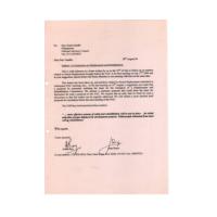 Thumbnail for NAC LETTER A …