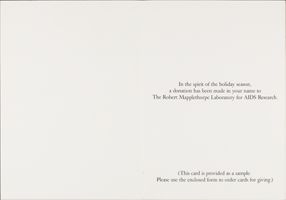 Thumbnail for Robert Mapplethorpe Laboratory …