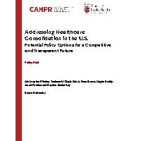Thumbnail for Addressing Healthcare Consolidation …