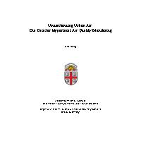 Thumbnail for Understanding Urban Air: …
