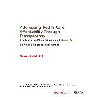 Thumbnail for Addressing Health Care …