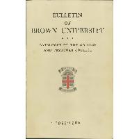 Thumbnail for Bulletin of Brown …