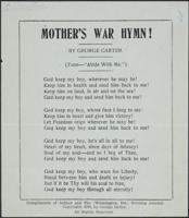 Thumbnail for Mother's war hymn