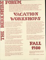 Thumbnail for Berkshire Forum records …