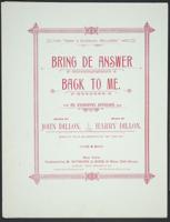 Thumbnail for Bring the answer …