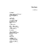 Thumbnail for Three Poems
