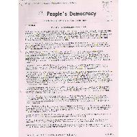 Thumbnail for PEOPLE'S DEMOCRACY