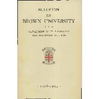 Thumbnail for Bulletin of Brown …