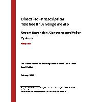 Thumbnail for Direct-to-Prescription Telehealth Arrangements: …