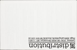 Thumbnail for A Distribution records …