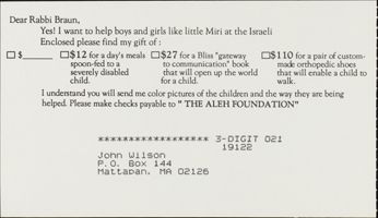 Thumbnail for Aleh Foundation records …
