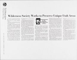 Thumbnail for Wilderness Society records …