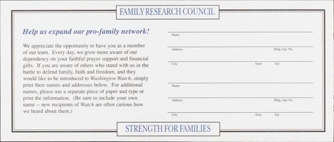 Thumbnail for The Family Research …