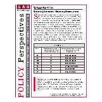 Thumbnail for Policy Perspectives: School …