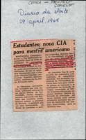 Thumbnail for Estudantes: Nova CIA …