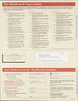 Thumbnail for World Watch Institute …